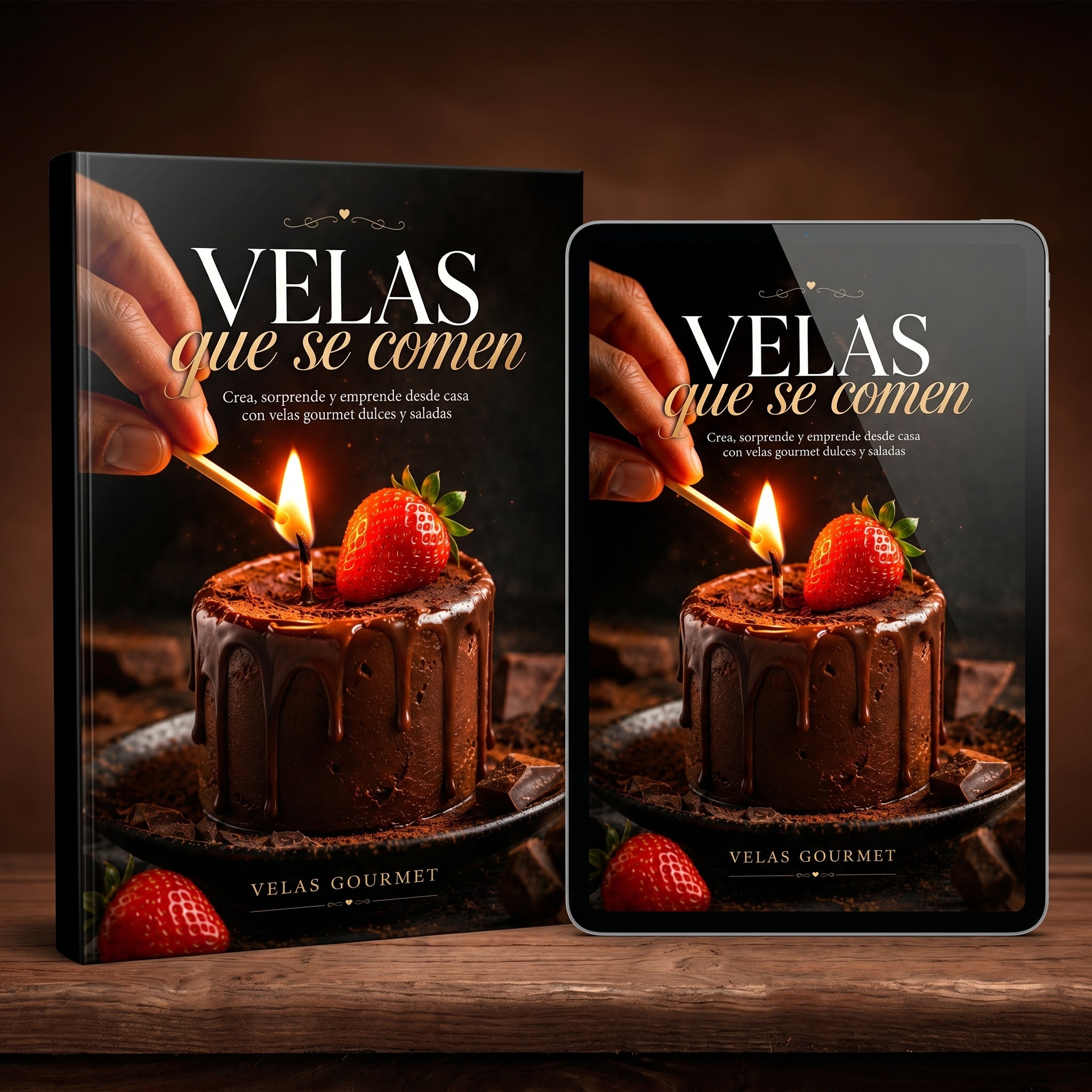 VELAS QUE SE COMEN +4 BONOS